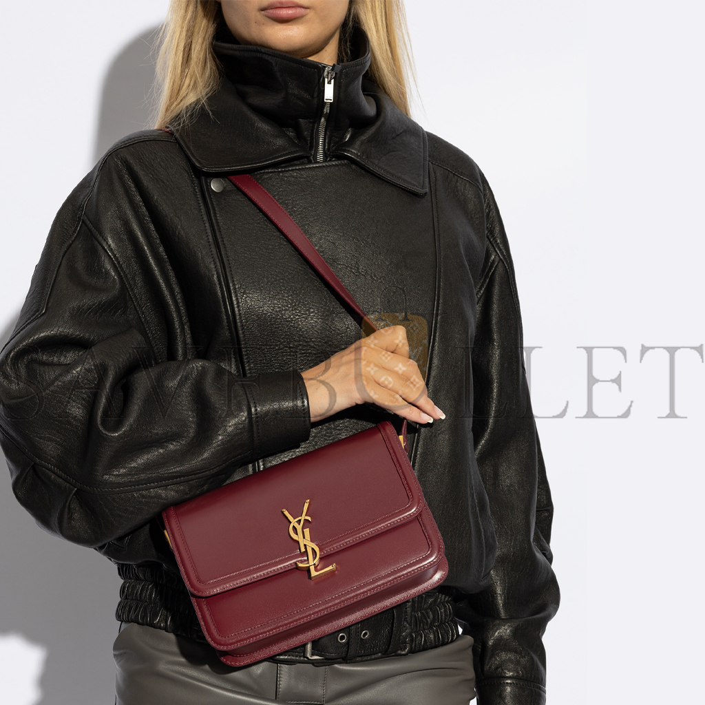 Y*L burgundy shoulder bag 6343050sx0w (23*13*6cm)